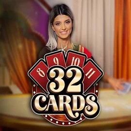 32 Cards slot visual from Ezugi available on spinmacho.org.es