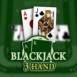 Blackjack 3H (Habanero) slot visual from Habanero available on spinmacho.org.es