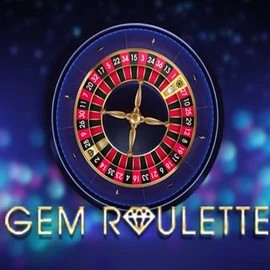 Gem Roulette online game logo by iSoftBet on spinmacho.org.es