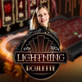 Enjoy Lightning Roulette by Evolution – logo hosted on spinmacho.org.es