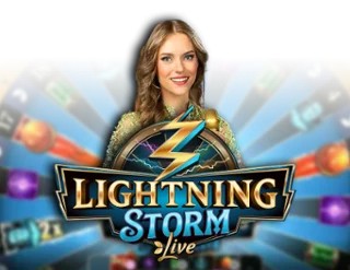 Lightning Storm online game logo by Evolution on spinmacho.org.es