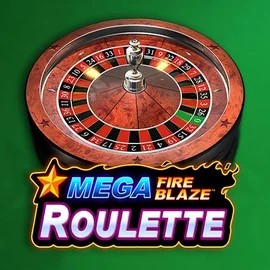 Mega Fire Blaze Roulette logo – Table Games by Playtech at Spinmacho Casino