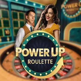 PowerUP Roulette game by Pragmatic Play – logo hosted on Spinmacho Casino