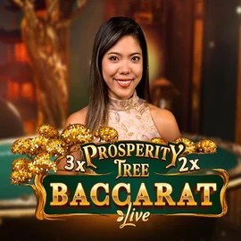 Prosperity Tree Baccarat slot icon by Evolution, available at Spinmacho Casino