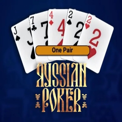 Russian Poker logo by OneTouch Games Spinmacho Casino
