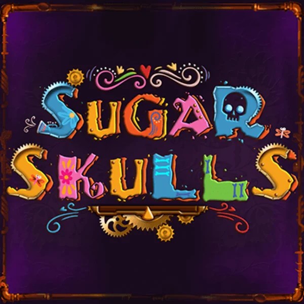 Official Slots logo: Sugar Skulls by Booming Games at Spinmacho Casino